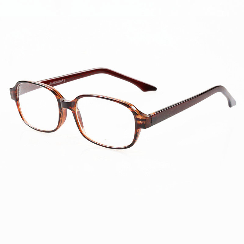 玻璃老花镜男 品牌时尚男女光学片老花眼镜中老年复古怀旧板材框
