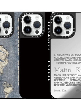 CASETiIFiY联名复古牛仔16pro适用于iPhone17ProMax苹果15plus手机壳14防摔13网红同款防摔镜面华强北平替潮