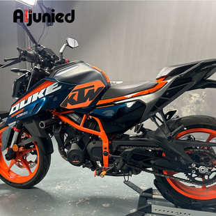 适用KTM 390 125 Enduro R改装配件保险杠防摔胶护杠保护胶防摔球