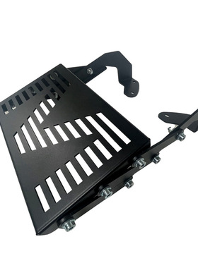 适用于NMAX155摩托车滑动移动尾架后备箱伸缩支架黑色活动尾箱架