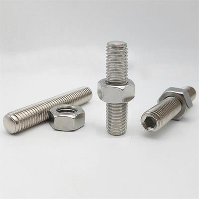 TBD28不锈钢ANBNS3/4/5/6/8/10/12调整螺丝组件 粗牙内六角孔型