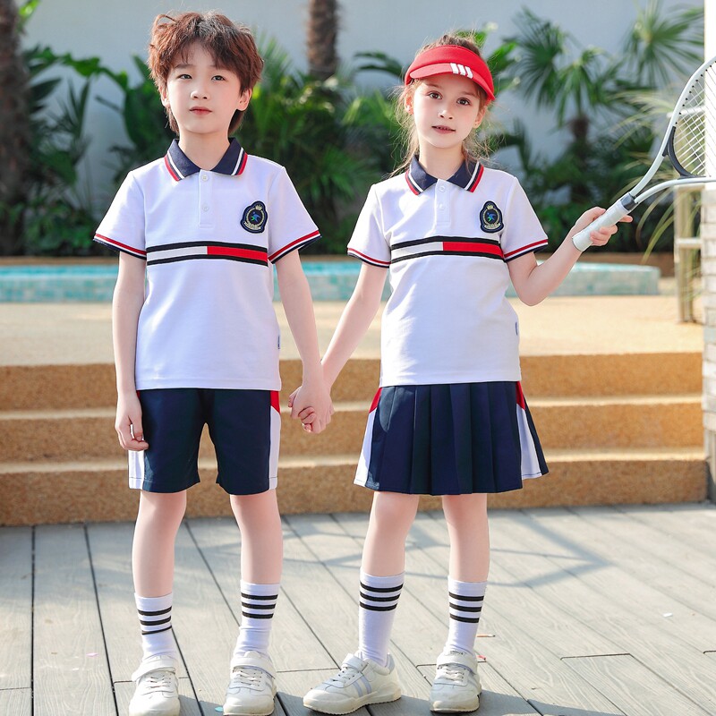 幼儿园园服夏装运动服儿童班服夏季纯棉套装毕业照服装小学生校服