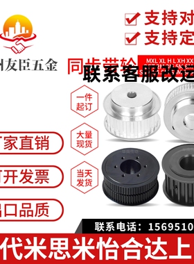 米思米款同步带轮HTPA18S3M060-K-P5/6/8 HTPA18S3M100-K-P5/6/8