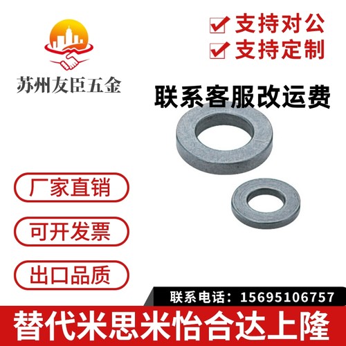 替代米思米WSS6/8/10/12/16/20垫圈 -长圆孔用垫圈-厂家直销现货