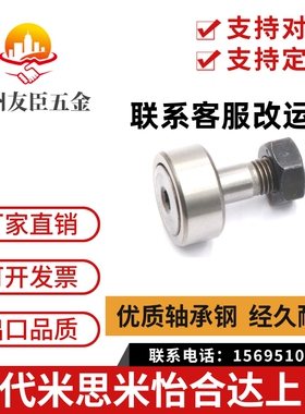 BPY21/22-d5/d6/d8/d10-D13/D16/D19/D22/D26包胶凸轮轴承随动器