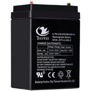 20HR 12V2.6AH 2.6 12V1.3AH铅酸蓄电池电瓶克充电小通用