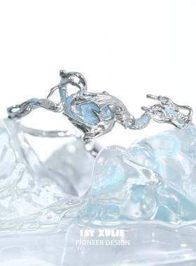 灵龙手镯新中式原创小众设计冷淡风高级感龙形甜酷手环