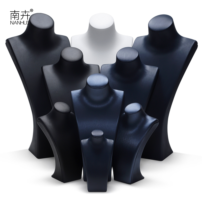 南卉人像脖子项链陈列架