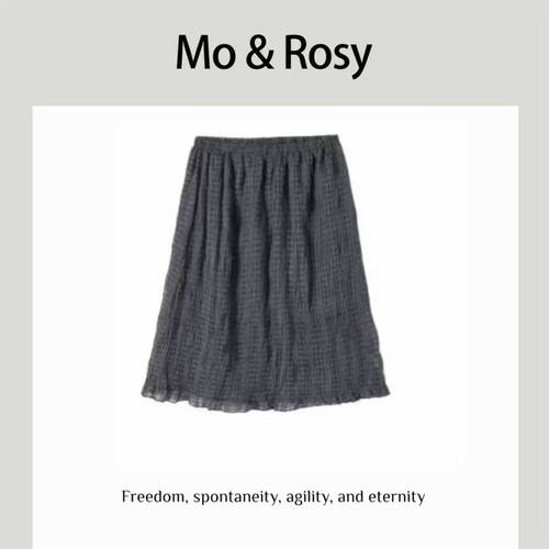 MO&ROSY【甜梦小猫】简约百搭格子半身裙MR528M017