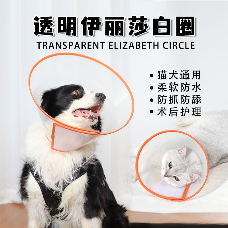 贝哈可伊丽莎白圈术后脖圈防舔