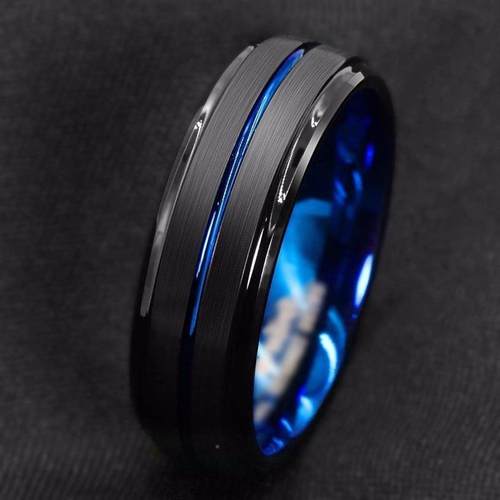 ring men stainless steel Black Rings For Women