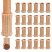 Chair Elastic Leg High Floor Socks 24PCS