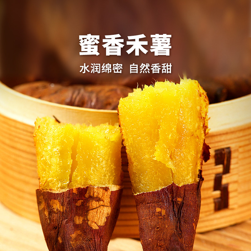 东方甄选蜜香禾薯黄心地瓜红薯蜜薯香甜番薯当季新鲜时令蔬菜顺丰
