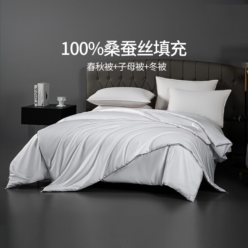 东方甄选国色山河蚕丝被100%桑蚕丝长丝绵填充国标优等品