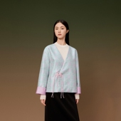 东方甄选新中式 衣服服饰 上衣早秋穿搭秋装 入青山外套国风长袖 时尚