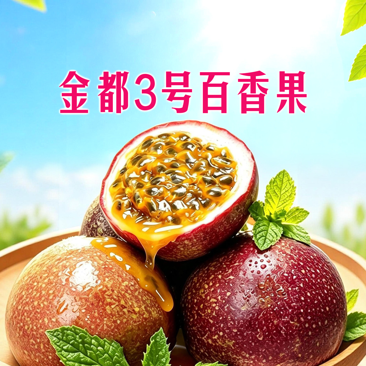东方甄选金都3号百香果清甜多汁果香鲜食茶饮新鲜坏果包赔