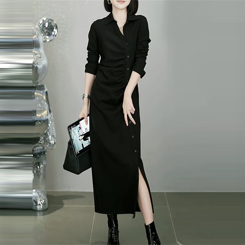 2025秋季新款气质修身显瘦连衣裙