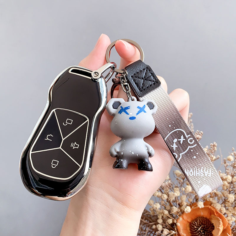 小鹏p7+钥匙套G7专用2025款mona m03包g6壳g9扣p7加汽车用品配件