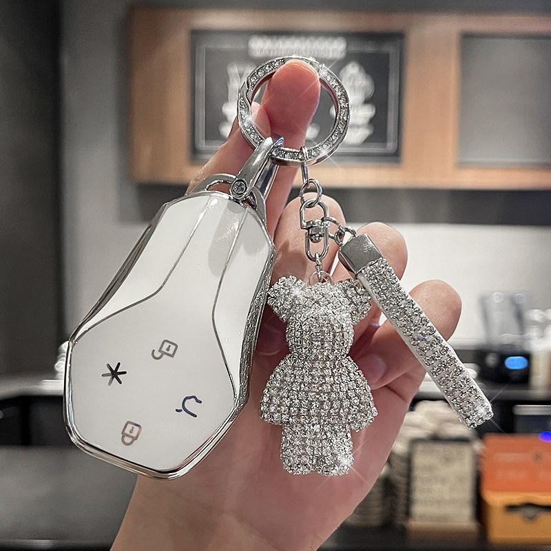 适用昊铂钥匙套2025新款昊铂GT/HT/HL车扣埃安HyperGT高档遥控壳