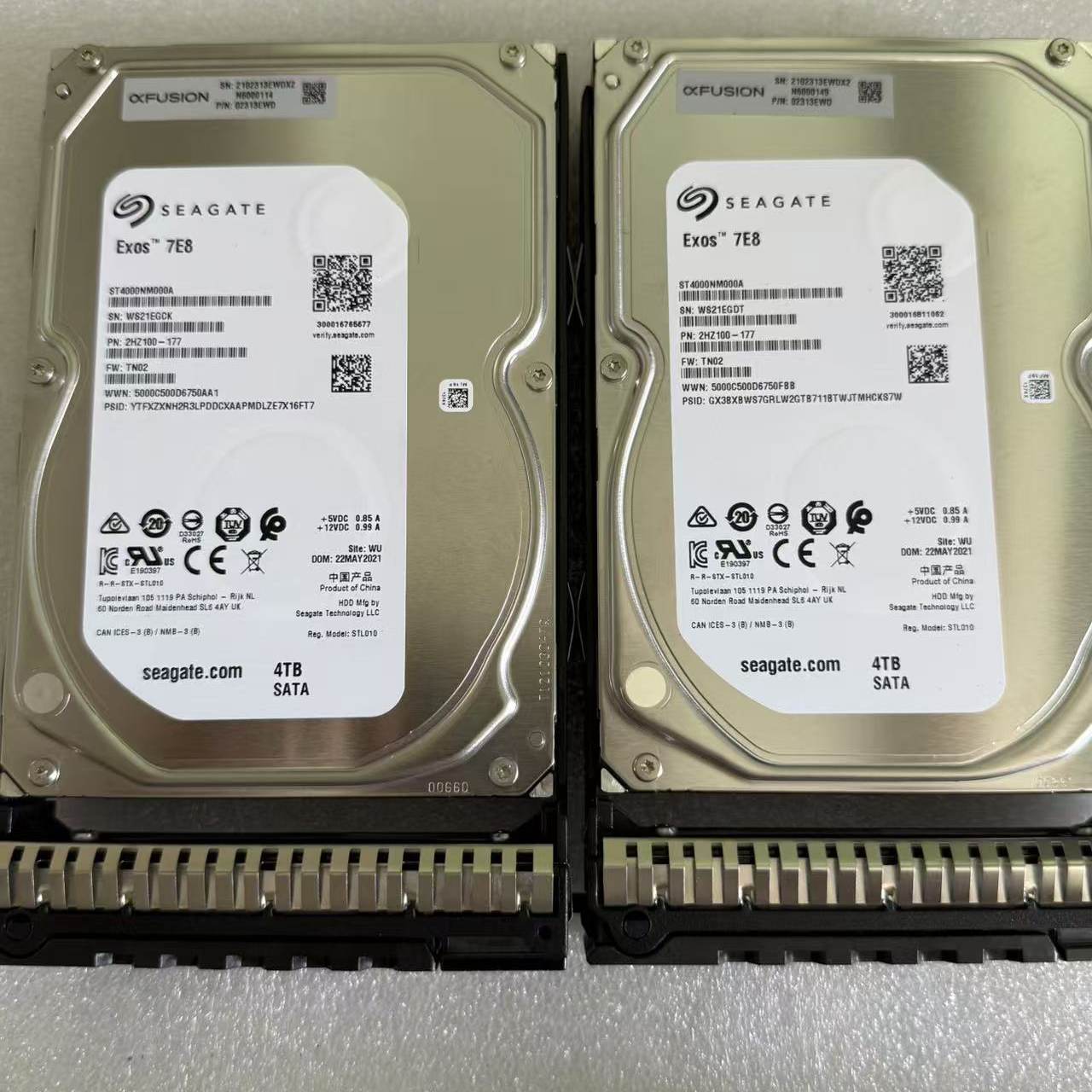 华为超聚变4TSATA硬盘02313EWD