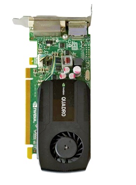 NVIDIA Quadro K600 1G显卡 1G显存 DVI+DP接口 PCI-E半高半长