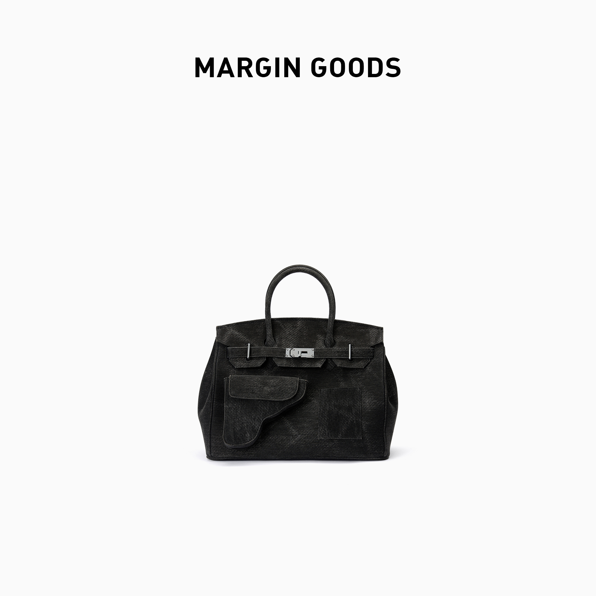 MarginGoods黑色手提包高级感