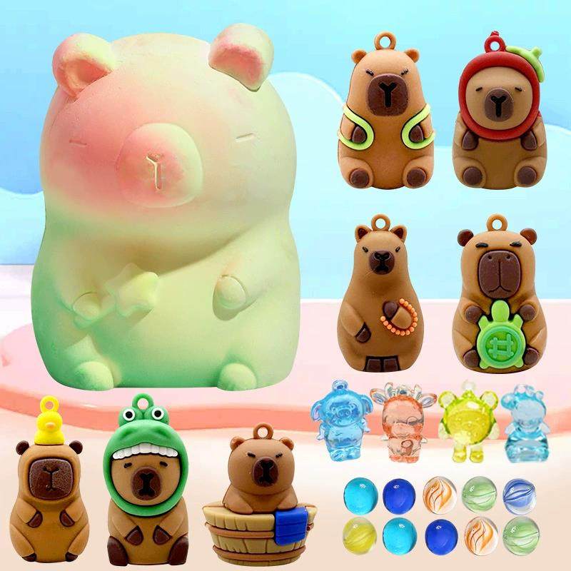 卡皮巴拉宝石考古挖掘玩具敲砸石膏儿童手工男女孩钻石寻宝藏盲盒,玩具/童车/益智/积木/模型,挖宝玩具,淘宝优惠券,粉丝福利购,淘宝优惠卷