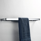 德国全铜挂件卫生间毛巾杆浴巾单杆浴室五金毛巾挂件