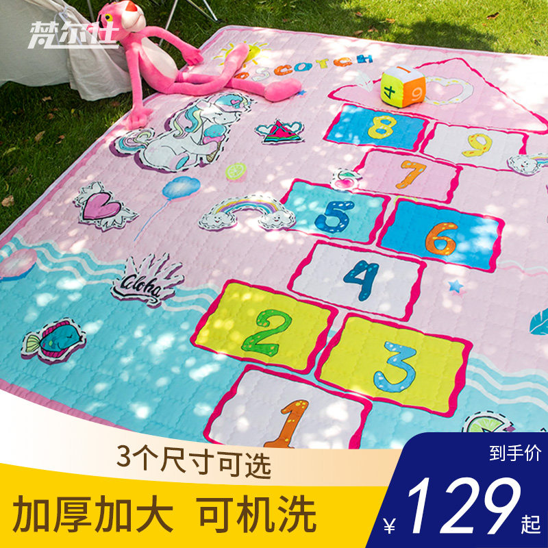 野餐垫防潮垫加厚加大户外地垫帐篷垫防水便携儿童野炊春游草地垫,户外/登山/野营/旅行用品,防潮垫,淘宝优惠券,粉丝福利购,淘宝优惠卷