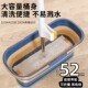 拖把桶长方形2022新款 50cm大号长方型单独洗海绵平板拖把桶可排水