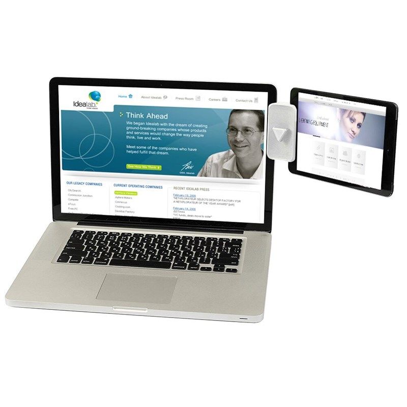 电脑手机同屏支架屏幕侧边夹支架笔记本电脑手机平板多屏互动支架,3C数码配件,手机支架/手机座,淘宝优惠券,粉丝福利购,淘宝优惠卷