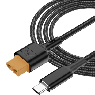 Toolkitrc SC100电源充电线连接线Type-C XT60充电器转接线DC充电