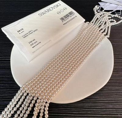 施华洛奥地利珍珠进口圆珠澳白色