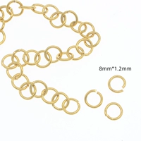 Golden 8*1.2 Открывающее кольцо (один 10 см, несколько снимков не разрешается открывать) TGL07