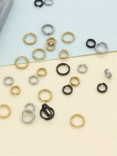 Аксессуар, колечки для украшений и бижутерии ручной работы из нержавеющей стали, DIY
