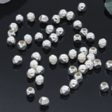 Аксессуар, глянцевые бусины ручной работы, браслет, ожерелье, серебро 925 пробы