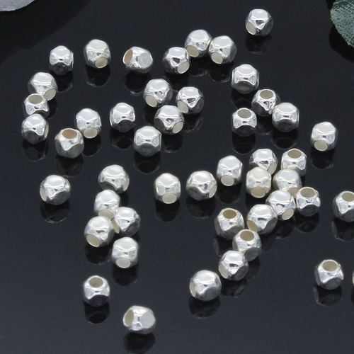 Аксессуар, глянцевые бусины ручной работы, браслет, ожерелье, DIY, серебро 925 пробы