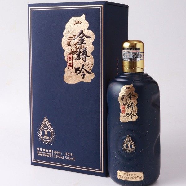 整箱六瓶装金樽吟15酱香型53度白酒500ml*6瓶原箱发货正品包邮