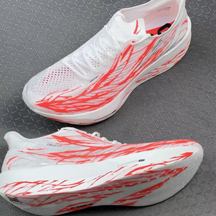 Anta安踏 C202 G9 心跳 专业马拉松碳板低帮跑步鞋 男款 白红色
