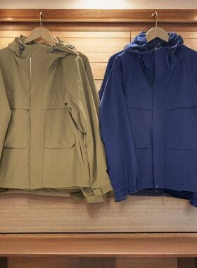 试衣间出品25秋款防风连帽外套/夹克户外休闲工装上衣男女W478231