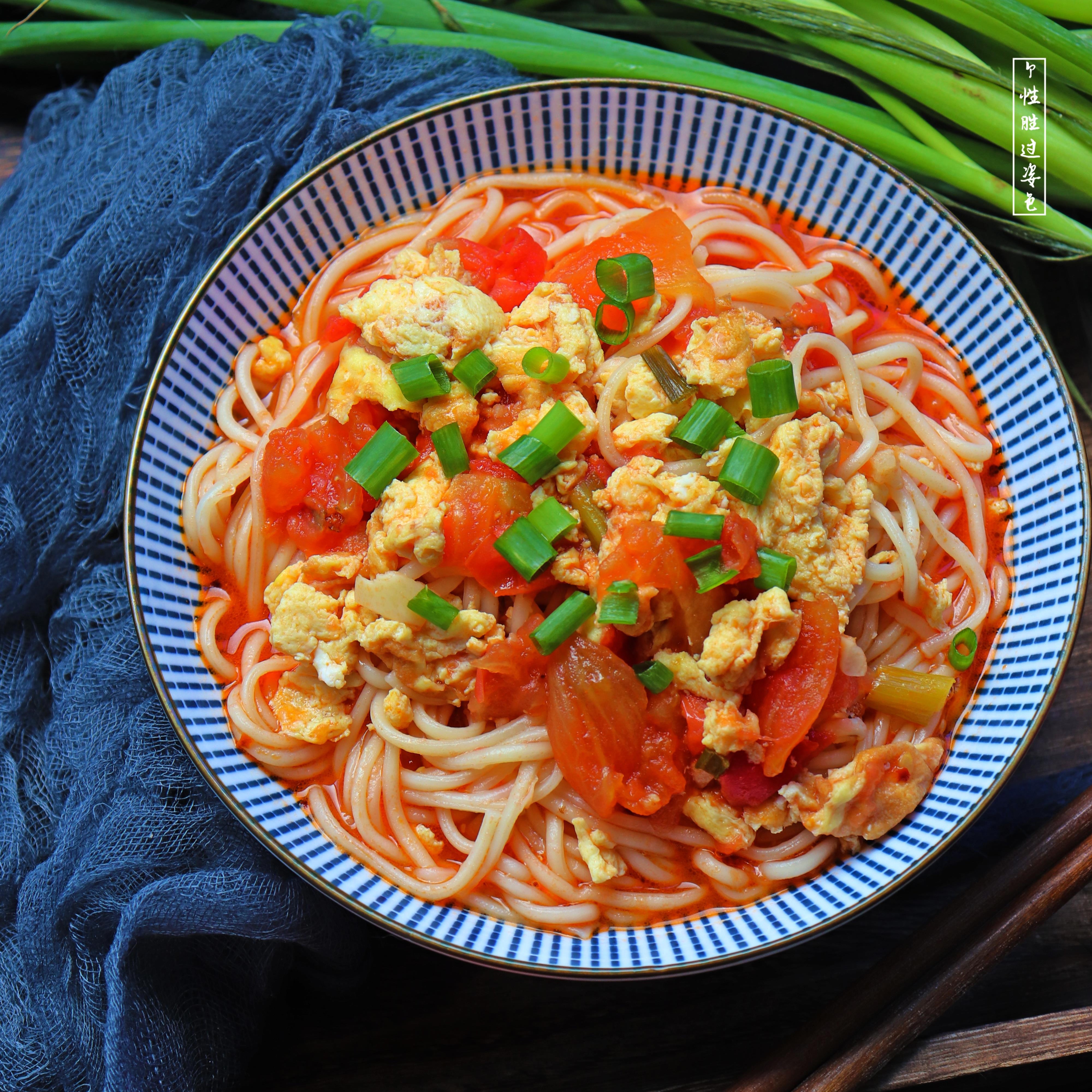 预制菜西红柿鸡蛋面浇头加热即食