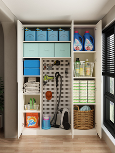 实木阳台柜大容量储藏飘窗置物储物柜收纳柜落地鞋柜防晒防水定制