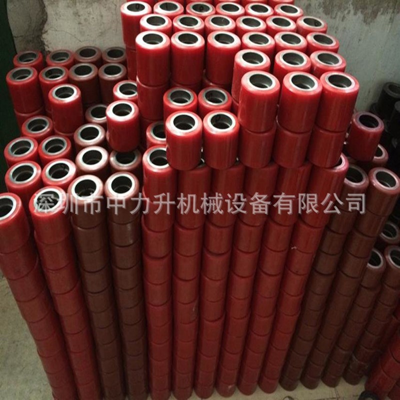 叉车配件聚氨酯PU轮尼龙轮搬运油压地牛叉车轮子