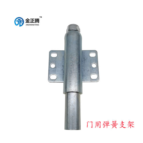门用弹簧轮2.5寸3寸4寸锰钢支架万向轮弹簧减震轮高低路面脚轮