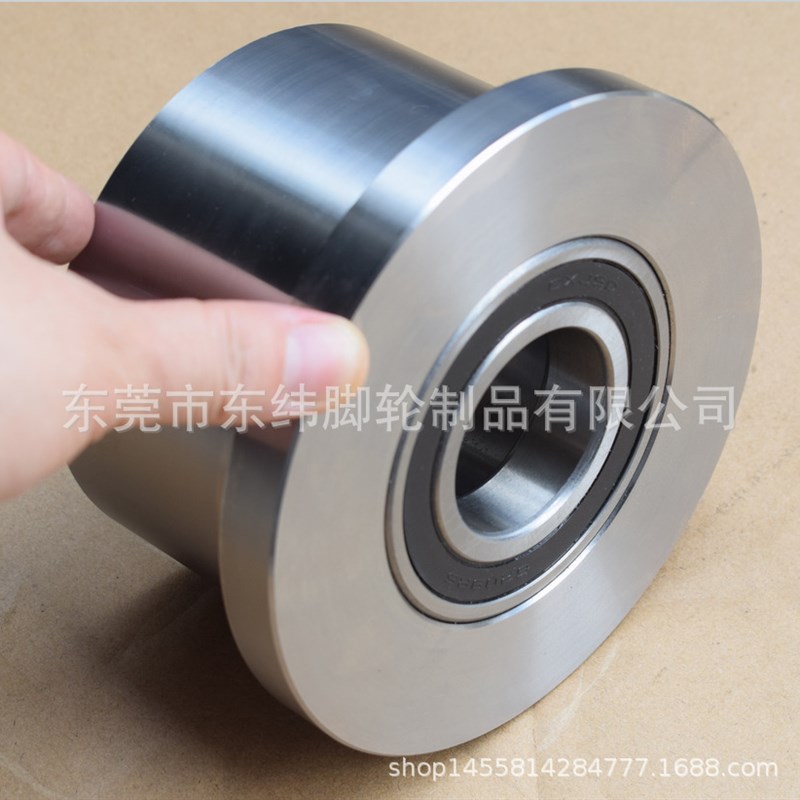 加工轨道轮  双边单边轨道轮 锻钢45号钢不锈钢槽轮 轻轨轮重型轮