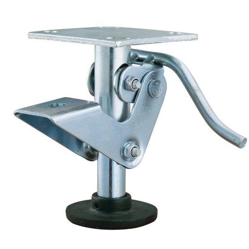 厂家制造,支撑架,牵引车脚轮,工装车地刹器,刹车万向脚轮