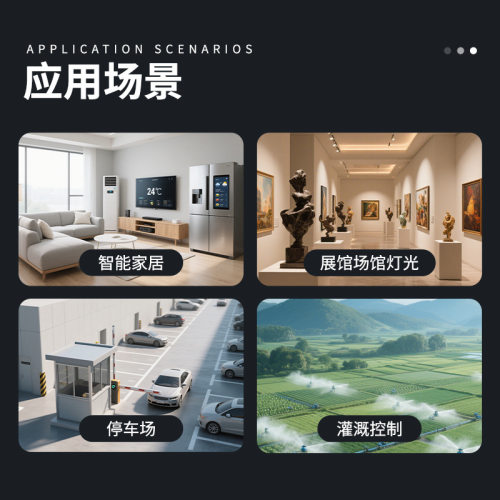 DAM2400 24路通道继电器控制版 RS232隔离RS485/Modbus开关控制器