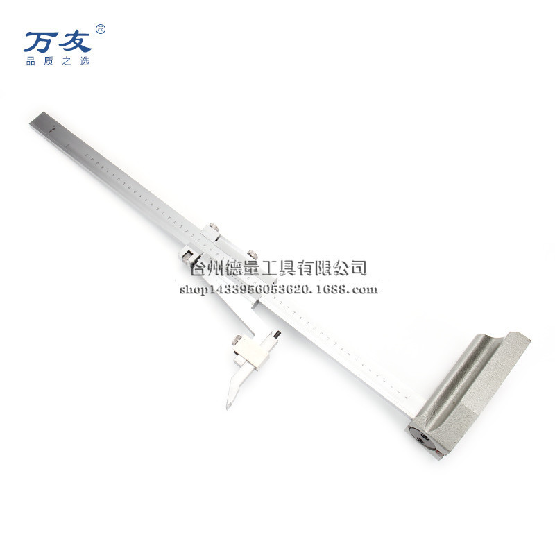万友高度游标卡尺划线尺高度规高度计0-200-300-500-600-1000mm图片
