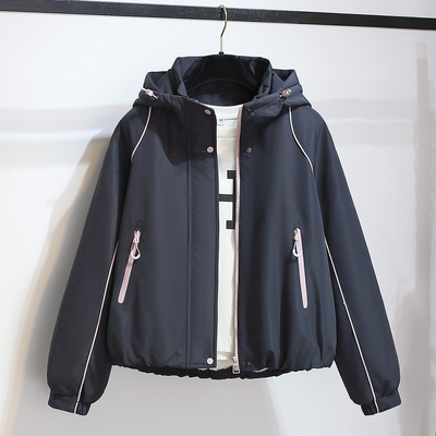 爆款连帽加绒加厚冲锋棒球服外套