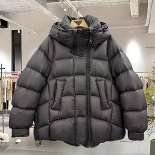 羽绒服女面包服 洋气连帽百搭短款 202518欧洲站2025冬新款 时尚